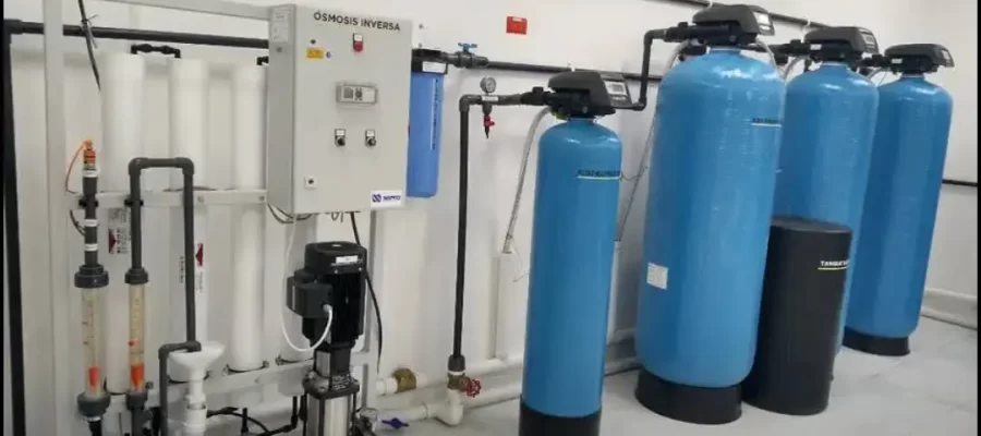 instalación de planta de agua